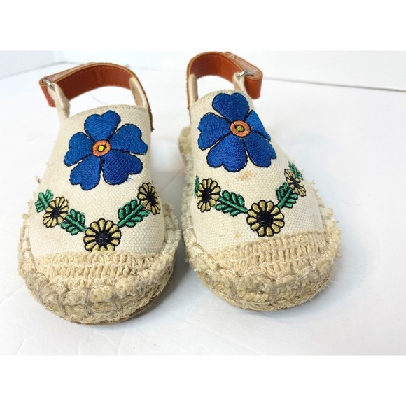 Embroidery Floral Girls Sandals (Iynx) Size 5 New - Picture 2 of 8
